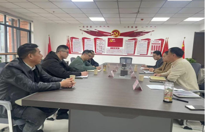 平圩鎮(zhèn)政府到訪裕農(nóng)公司調(diào)研考察